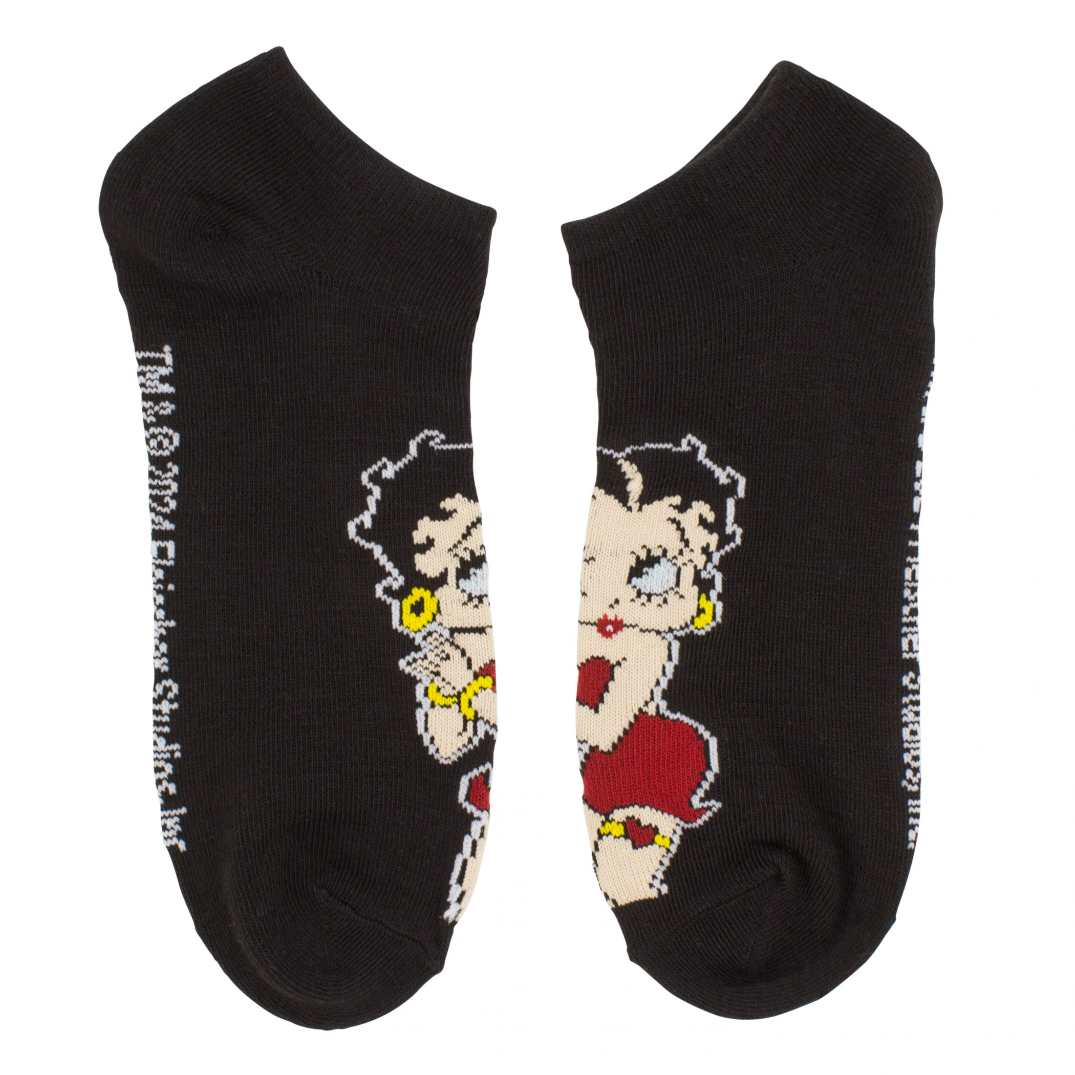 Betty Boop Kisses Women's Ankle Socks 6-Pair Pack